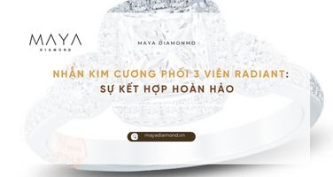 NHẪN KIM CƯƠNG PHỐI 3 VIÊN RADIANT: SỰ KẾT HỢP HOÀN HẢO