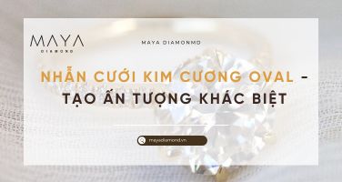 NHẪN CƯỚI KIM CƯƠNG OVAL - TẠO ẤN TƯỢNG KHÁC BIỆT