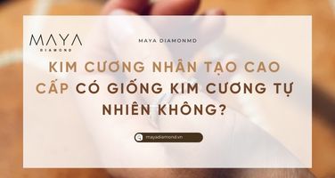 KIM CƯƠNG NHÂN TẠO CAO CẤP CÓ GIỐNG KIM CƯƠNG TỰ NHIÊN KHÔNG