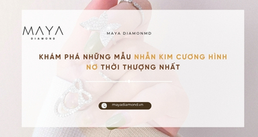 KHÁM PHÁ NHỮNG MẪU NHẪN KIM CƯƠNG HÌNH NƠ THỜI THƯỢNG NHẤT