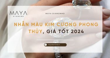 NHẪN MÀU KIM CƯƠNG PHONG THỦY, GIÁ TỐT 2024